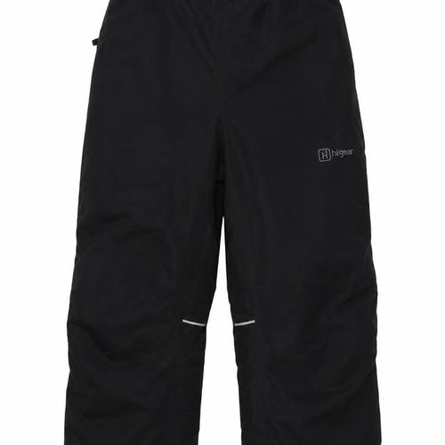 Higar Boys Black 8 Years Snow Pants Reflective Padded Ski Trousers