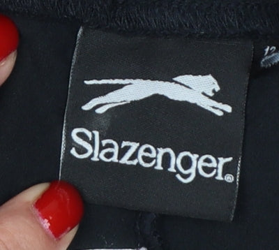 Slazenger Women’s Black Size 12 High Rise Stretch Sports Leggings