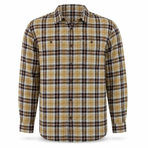 Quiksilver Men’s Multicoloured M Regular Fit Plaid Long Sleeve Shirt