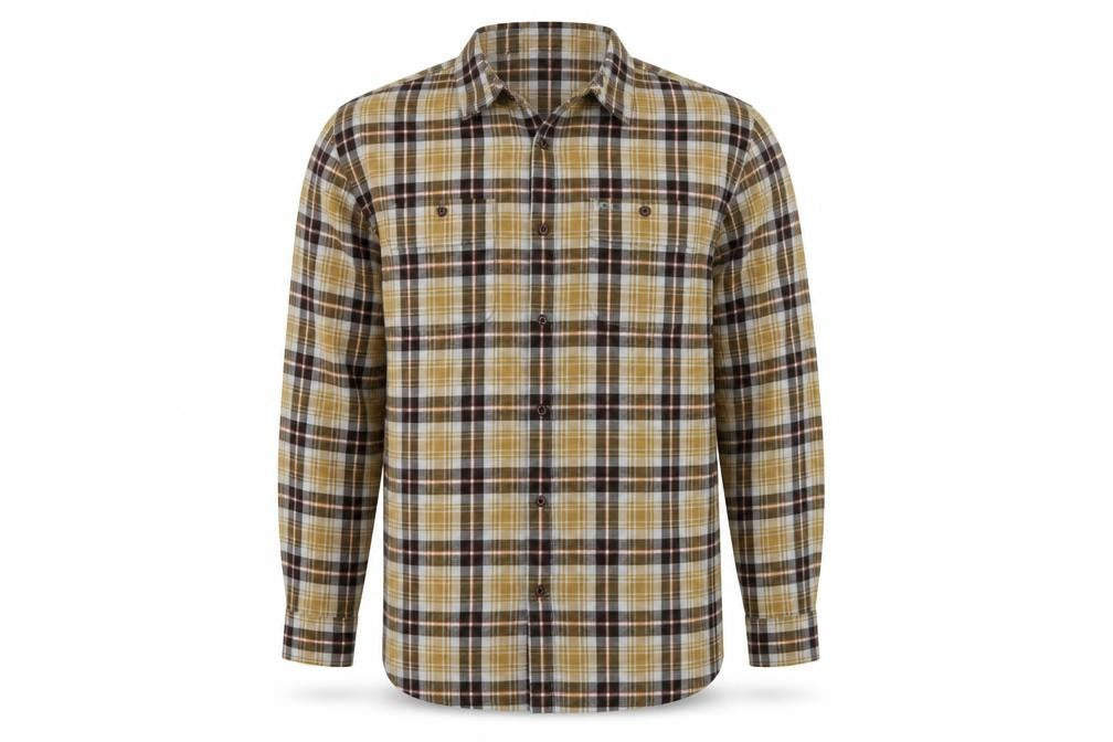 Quiksilver Men’s Multicoloured M Regular Fit Plaid Long Sleeve Shirt