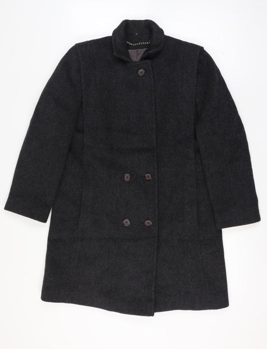 Rice Coat Company Size 14 Women’s Black Vintage Long Lined Pea Coat