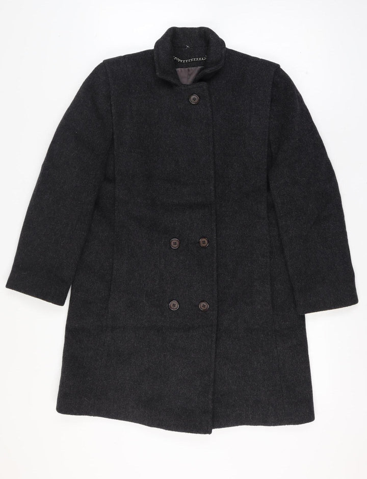 Rice Coat Company Size 14 Women’s Black Vintage Long Lined Pea Coat