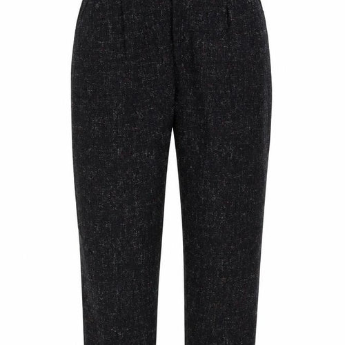 Lord Isaacs for Her Women’s Size 8 Black Tweed High Rise Tapered Trousers
