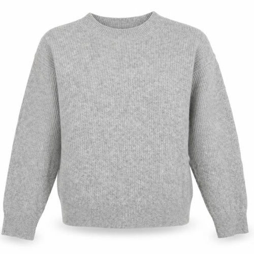 Comptoir des Cotonniers Women Grey Wool Crew Neck Jumper M