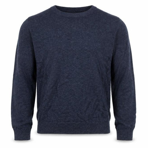 Gap Men’s Blue Linen Cotton Crew Neck Pullover Jumper 2XL