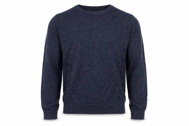 Gap Men’s Blue Linen Cotton Crew Neck Pullover Jumper 2XL