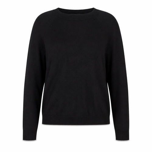 Marks and Spencer Women’s Black Size 10 Crew Neck Raglan Jumper