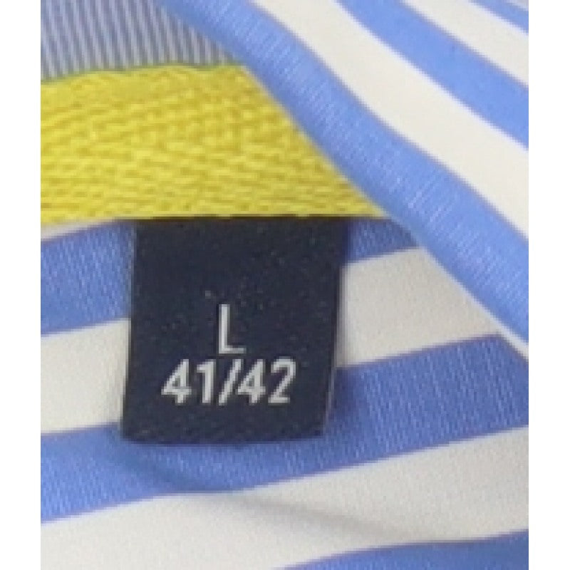 Casa Moda Men’s Blue White Stripe Button-Down Shirt L Easy Care