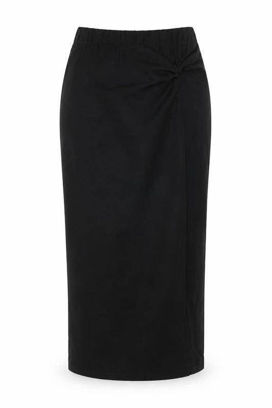 Noisy May Women’s Black XS Long Stretch Pencil Skirt Elastic Waist