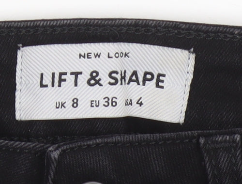 New Look Lift & Shape Women’s Black UK 8 Skinny Stretch Jeans