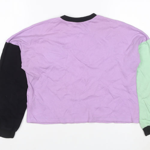 The Ragged Priest Women’s XS Multicoloured Tiger Colourblock Sweatshirt
