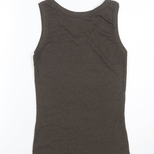 Sweaty Betty Women Grey M Basic Jersey Tank Top Sleeveless