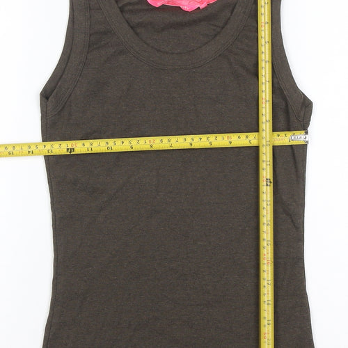 Sweaty Betty Women Grey M Basic Jersey Tank Top Sleeveless