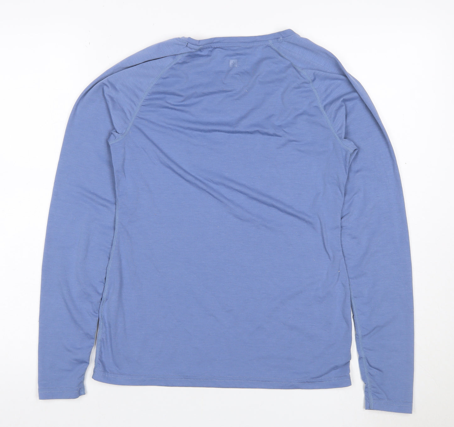 Mountain Warehouse Women's Blue UK 8 Basic IsoCool Long Sleeve T-Shirt
