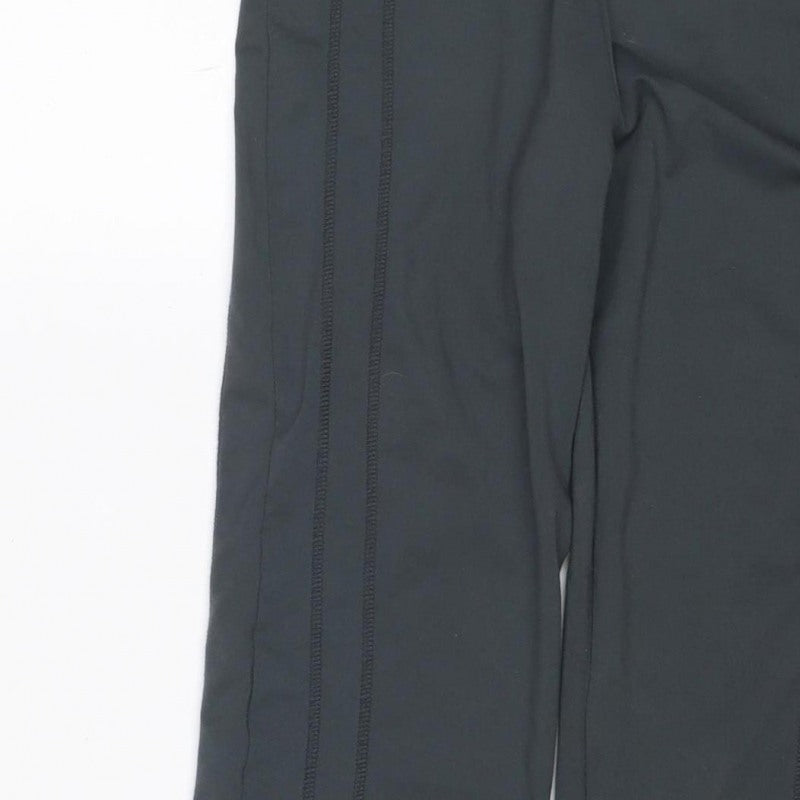 Olymplus Fitness Women Black UK 8 Capri Yoga Gym Trousers