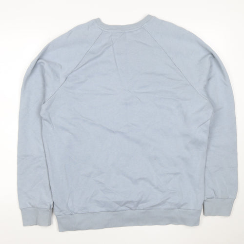 Under Armour Men’s Blue L Crew Neck Logo Pullover Sweatshirt