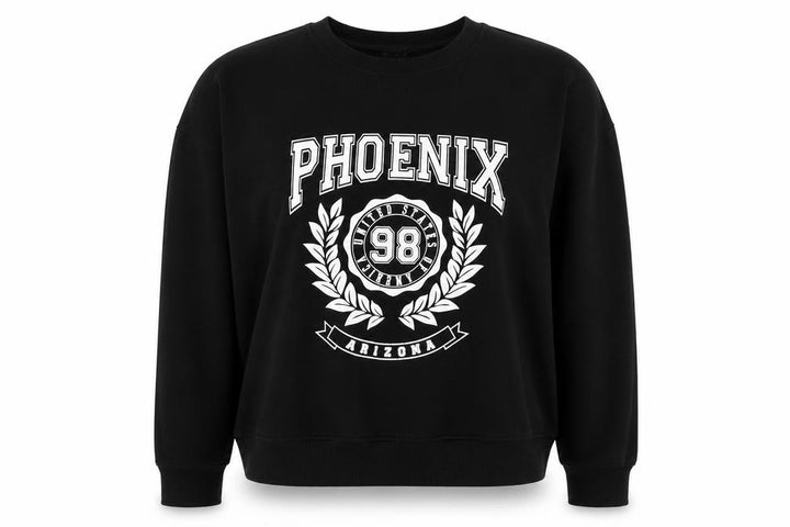 New Look Women’s Black S Phoenix Arizona Graphic Pullover Sweatshirt
