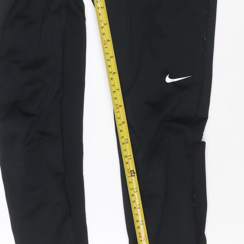 Nike Women’s Black XS Dri-FIT Compression Leggings Gym Running