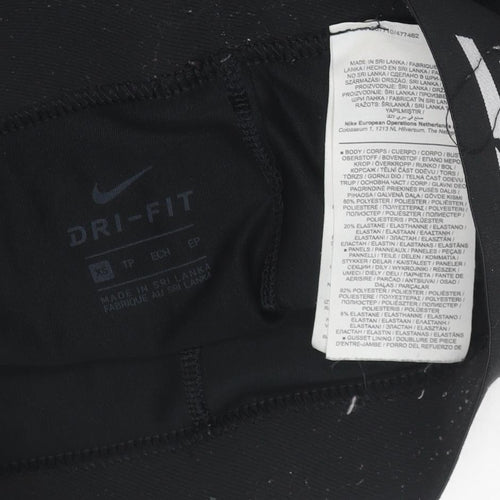Nike Women’s Black XS Dri-FIT Compression Leggings Gym Running