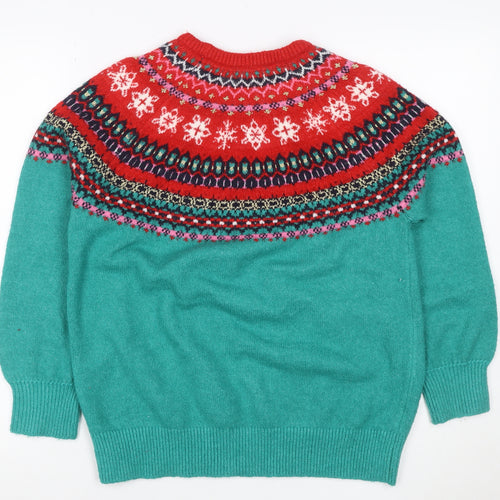 Dunnes Women’s Multicoloured S Fair Isle Christmas Jumper Glitter Knit