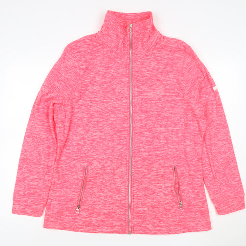 Regatta Great Outdoors Women’s Pink UK 18 Full Zip Fleece Sweatshirt