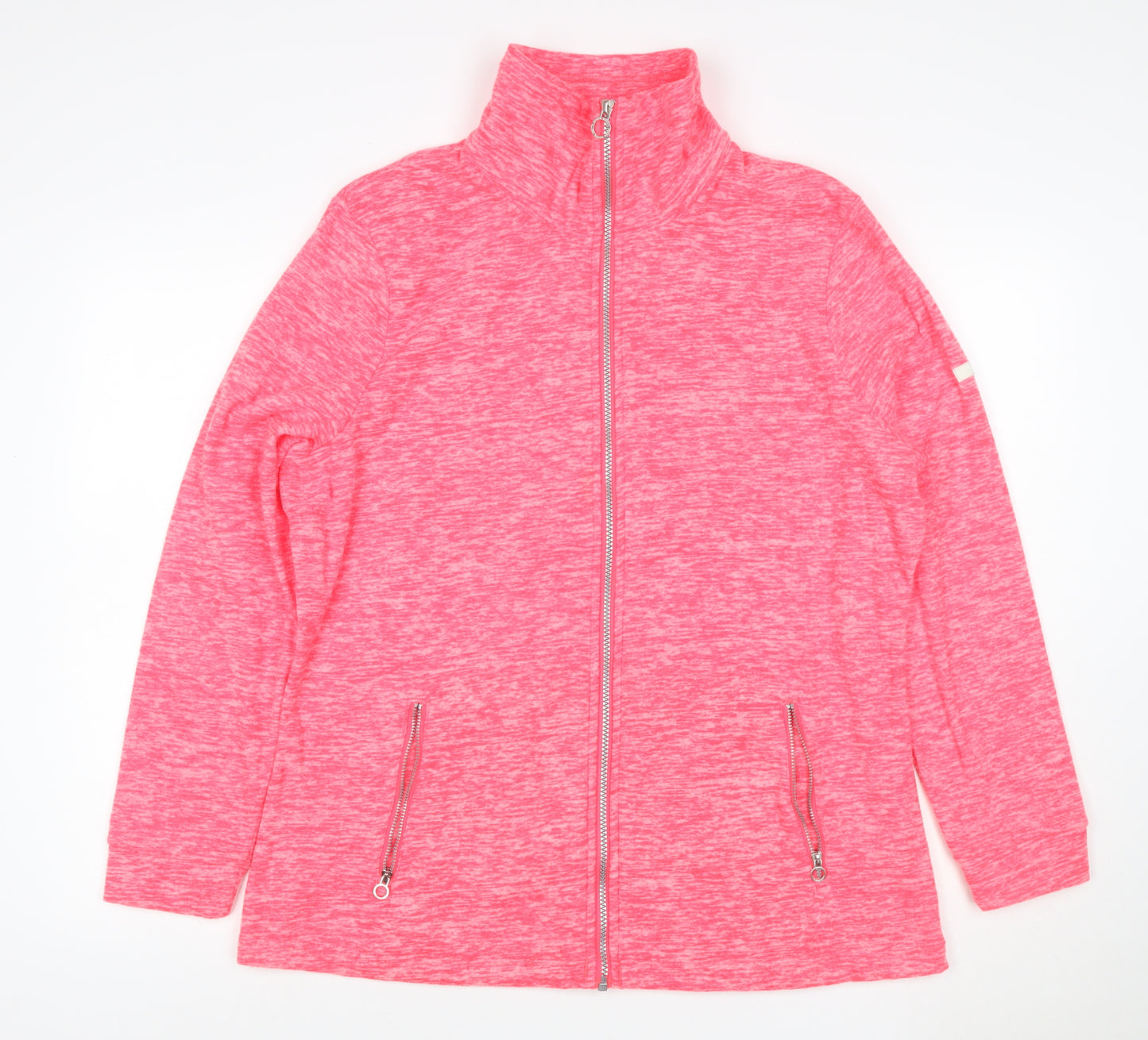 Regatta Great Outdoors Women’s Pink UK 18 Full Zip Fleece Sweatshirt