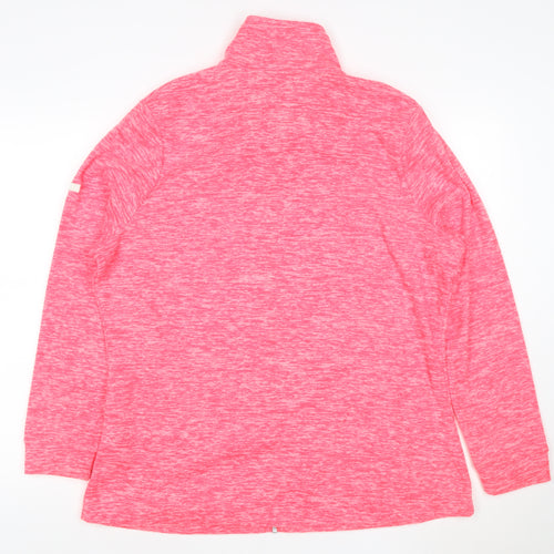 Regatta Great Outdoors Women’s Pink UK 18 Full Zip Fleece Sweatshirt