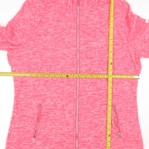 Regatta Great Outdoors Women’s Pink UK 18 Full Zip Fleece Sweatshirt