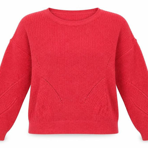 Next Women Pink Small Crew Neck Knit Jumper Long Sleeve