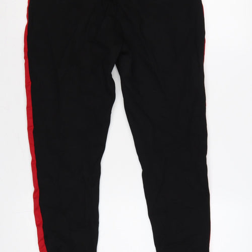 Zara Basic Women Black XL Side Stripe Stretch Leggings