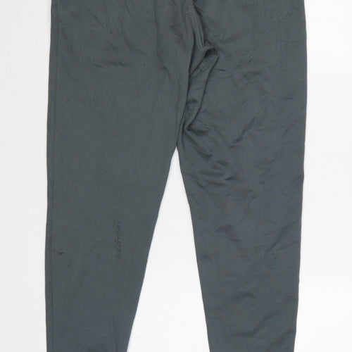 Under Armour Men's Grey S Jogger Trousers Loose Fit Zip Pockets