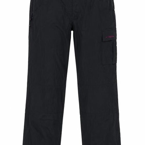 Mountainlife Women's Black Size 12 Cargo Outdoor Trousers Pockets