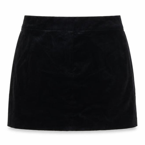 Marks & Spencer Women’s Black UK 14 Velvet Mini Straight Pencil Skirt