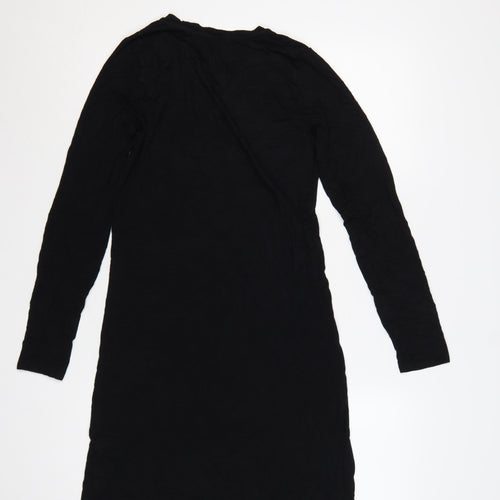 Lipsy London Women’s Black UK 10 Knee Length Jumper Dress Christmas