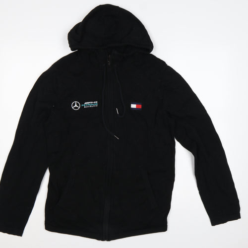 Tommy Hilfiger Men’s Black L AMG Petronas Motorsport Full Zip Hoodie