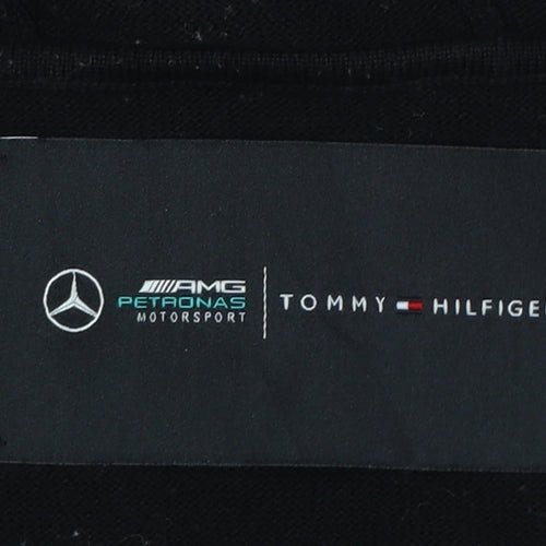 Tommy Hilfiger Men’s Black L AMG Petronas Motorsport Full Zip Hoodie