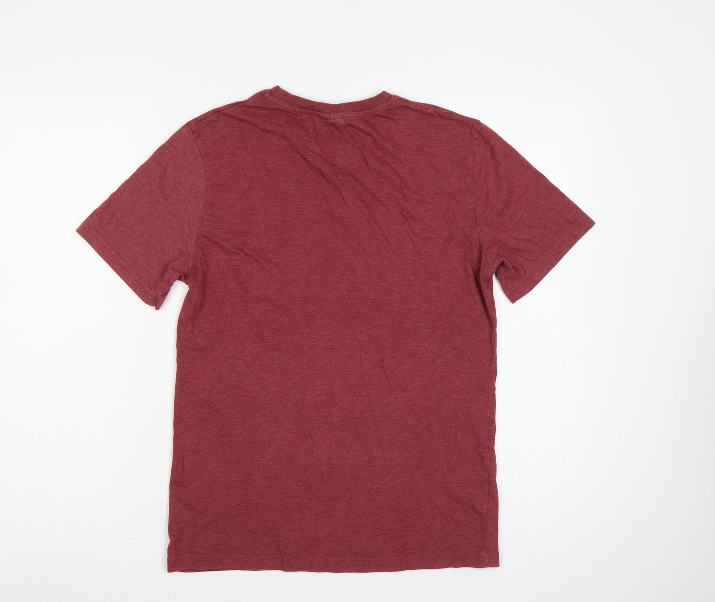 Star Wars Men’s Red S Millennium Falcon Graphic Crew Neck T-Shirt