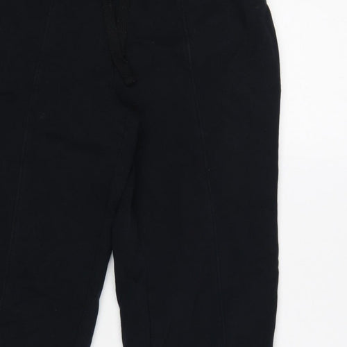 Champion Men’s Black M Jogger Sweatpants Drawstring Logo Cuffed