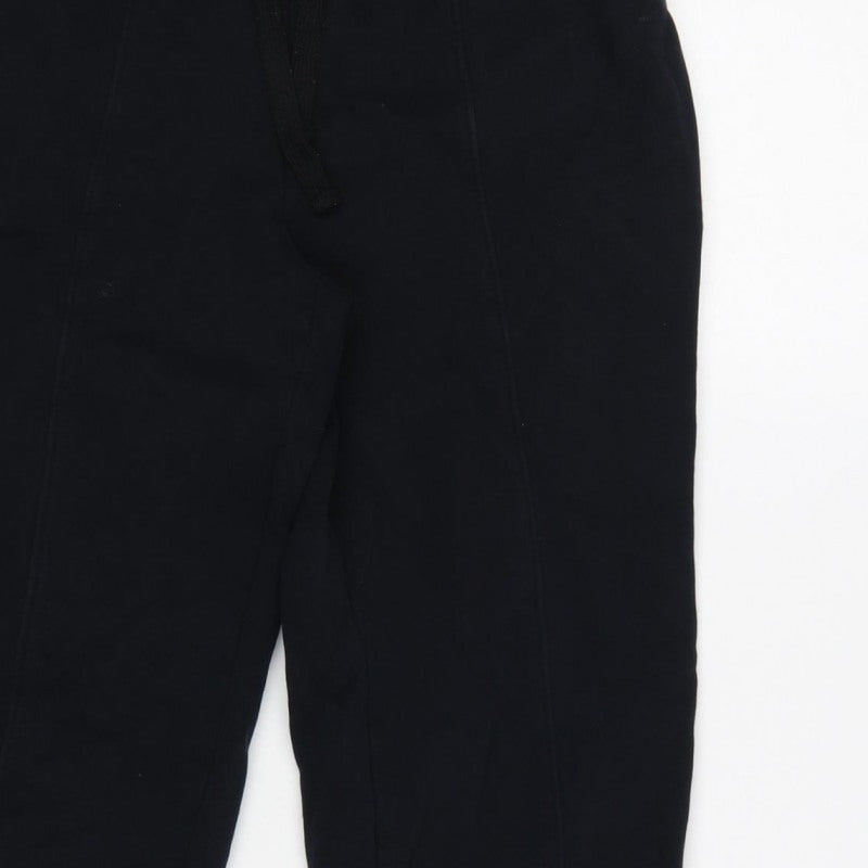 Champion Men’s Black M Jogger Sweatpants Drawstring Logo Cuffed