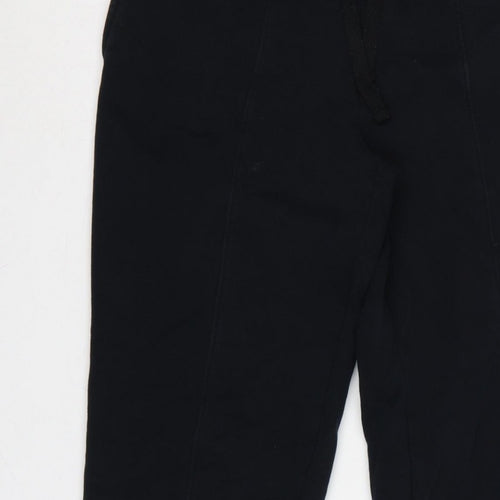Champion Men’s Black M Jogger Sweatpants Drawstring Logo Cuffed
