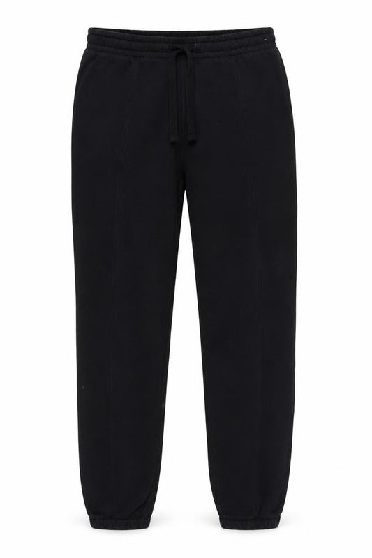 Champion Men’s Black M Jogger Sweatpants Drawstring Logo Cuffed
