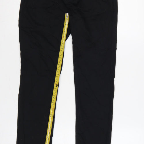 Zara Women’s Black UK 8 Slim Straight Stretch Jeans
