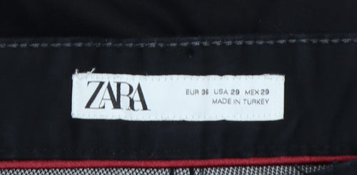 Zara Women’s Black UK 8 Slim Straight Stretch Jeans