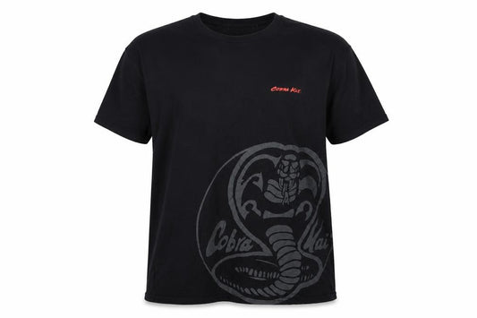 Pyramid International Men's Black XL Cobra Kai Graphic Print T-Shirt