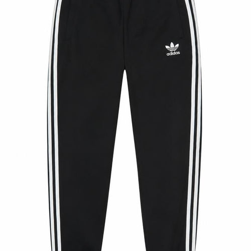 adidas Boys Black 13-14 Years Jogger Track Trousers 3 Stripe