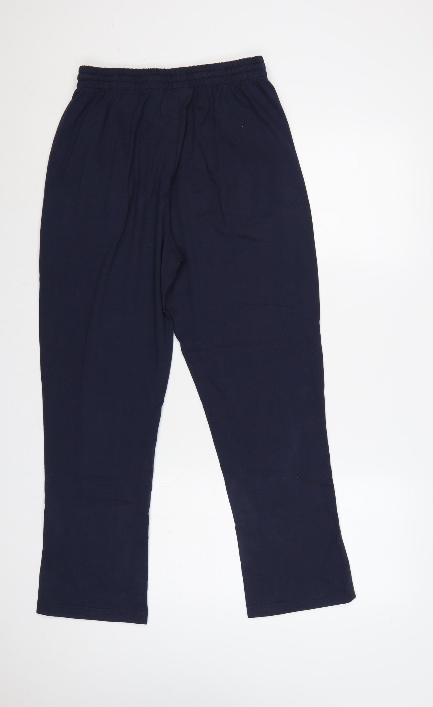 Slazenger Unisex Adults Navy M Straight Sweatpants Elastic Waist