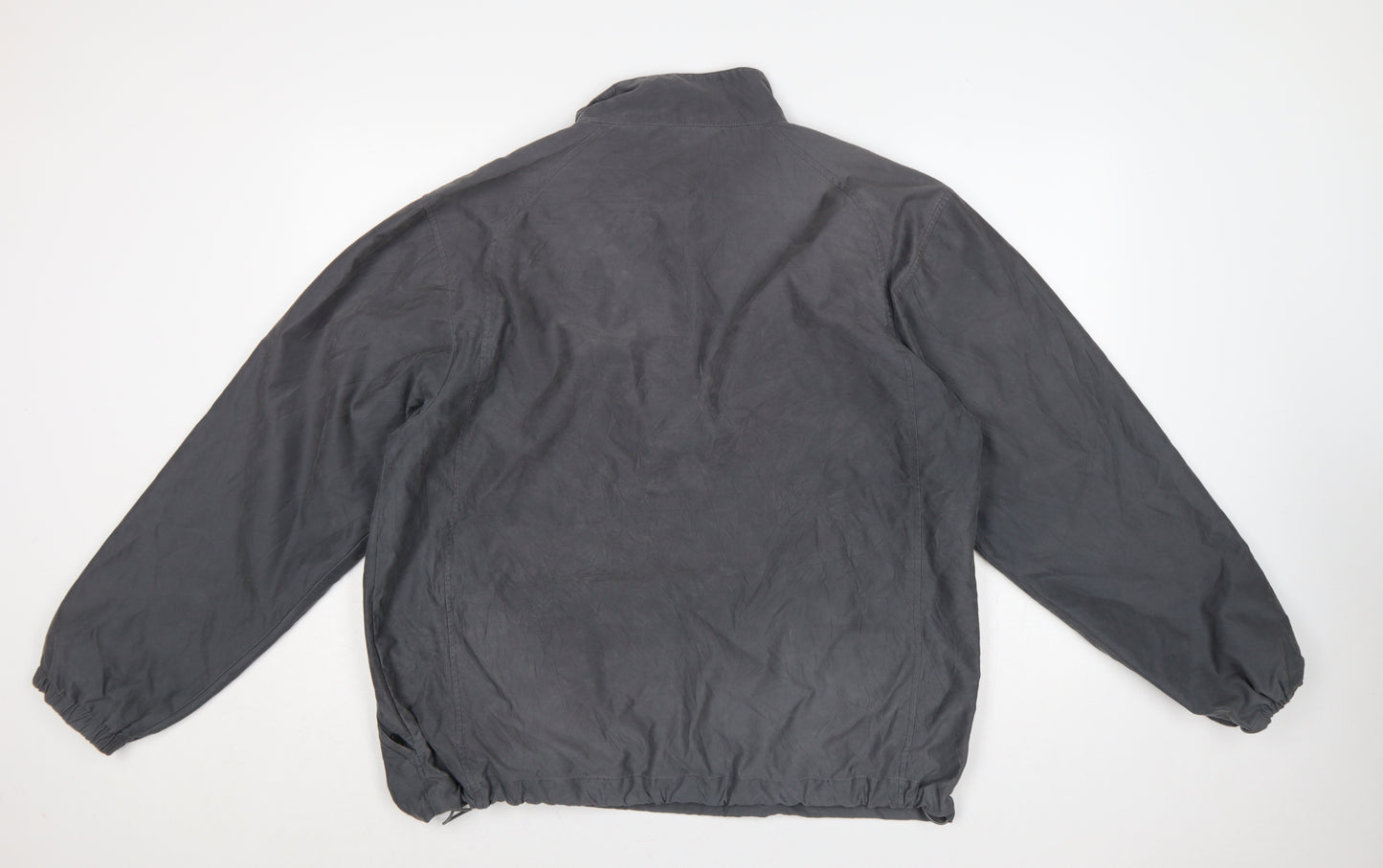 Marks & Spencer Mens Grey XL 1/4 Zip Lightweight Per Una Jacket