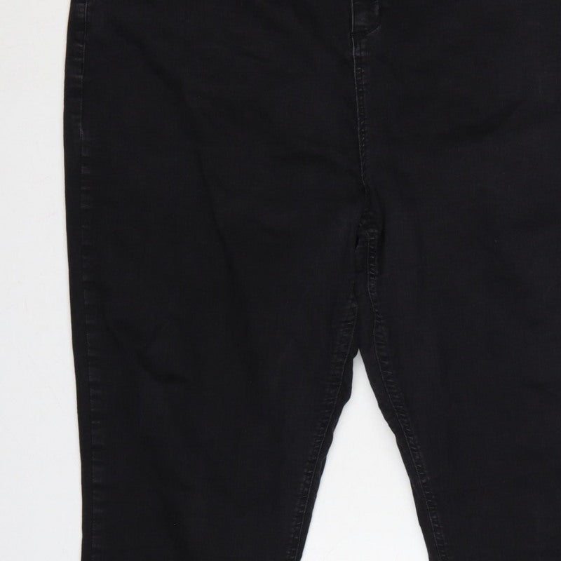 George Women’s Black 2XL 26-28 Long Skinny Jeans 5 Pocket