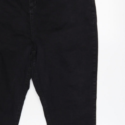 George Women’s Black 2XL 26-28 Long Skinny Jeans 5 Pocket