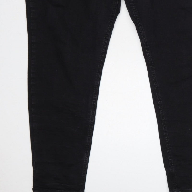 George Women’s Black 2XL 26-28 Long Skinny Jeans 5 Pocket